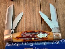 Canal Street For Rigid Knives Congress Amber Carved Stag Bone 2007