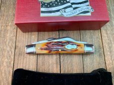 Canal Street For Rigid Knives Congress Amber Carved Stag Bone 2007