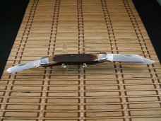 SCHRADE OLD TIMER 858 LUMBERJACK USA VINTAGE LARGE STOCKMAN TRIPLE BLADE FOLDING UNUSED POCKET KNIFE