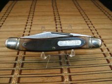 SCHRADE OLD TIMER 858 LUMBERJACK USA VINTAGE LARGE STOCKMAN TRIPLE BLADE FOLDING UNUSED POCKET KNIFE