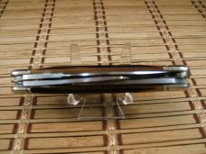 SCHRADE OLD TIMER 858 LUMBERJACK USA VINTAGE LARGE STOCKMAN TRIPLE BLADE FOLDING UNUSED POCKET KNIFE