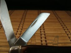 SCHRADE OLD TIMER 858 LUMBERJACK USA VINTAGE LARGE STOCKMAN TRIPLE BLADE FOLDING UNUSED POCKET KNIFE