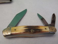 Case XX 1983 Stag Whittler Set of 3 Knives Pattern # (1) 5380 (2) 5383 (3) 5308