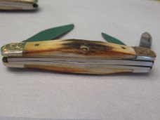 Case XX 1983 Stag Whittler Set of 3 Knives Pattern # (1) 5380 (2) 5383 (3) 5308