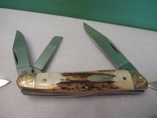 Case XX 1983 Stag Whittler Set of 3 Knives Pattern # (1) 5380 (2) 5383 (3) 5308