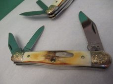 Case XX 1983 Stag Whittler Set of 3 Knives Pattern # (1) 5380 (2) 5383 (3) 5308