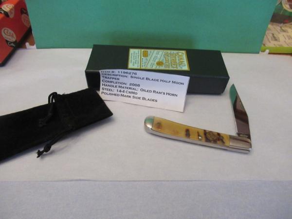 Canal Street 2008 Oiled Ram's Horn Half Moon Trapper Item # 1196276