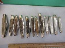 Kissing Crane 1990 (RobT Klass) Reproduction Series of 12 Knives  Limited Edition of 600 Sets