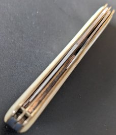 COKE COLA CRACKED ICE GERMAN MADE N/S BRASS LIKE NEW