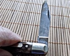 J. Nielsen-Mayer & Sons Cutlery Co Cleve. Ohio Stag Whittler Knife Serial#0318