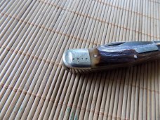 J. Nielsen-Mayer & Sons Cutlery Co Cleve. Ohio Stag Whittler Knife Serial#0318