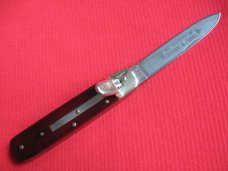 Vintage German Boker 712 Leverlock Knife BURGUNDY BONE