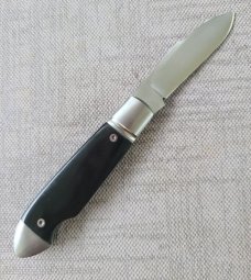 Vincenzo Balistreri Buffalo Horn Bullet Head Easy Open.3.75"...Flutedl..AEB-L..filework...coa..slip.