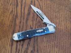 Case XX 2005 Cheetah Cub Mediterran Blue Bone Life Member CCC Annual Knife