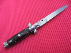 Oreste Dibon Italian 14cm. Horn STILETTO Switchblade Knife - New Old Stock