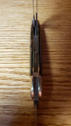 Great Eastern Cutlery 592322 Shaffer Farm Splitback Whittler, Hummingbird Acrylic, NEW/MINT in Tube.