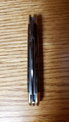 Great Eastern Cutlery 592322 Shaffer Farm Splitback Whittler, Hummingbird Acrylic, NEW/MINT in Tube.