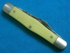 VINTAGE MCGREW ARKANSAS USA FOLDING POCKET COKE BOTTLE SWELL CENTER SLEEVEBOARD KNIFE KNIVES OLD