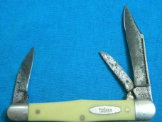 VINTAGE MCGREW ARKANSAS USA FOLDING POCKET COKE BOTTLE SWELL CENTER SLEEVEBOARD KNIFE KNIVES OLD
