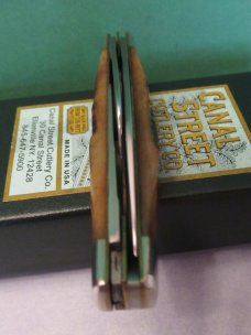 Canal Street 2006 Amber Stag Bone Stockman Model # 312302