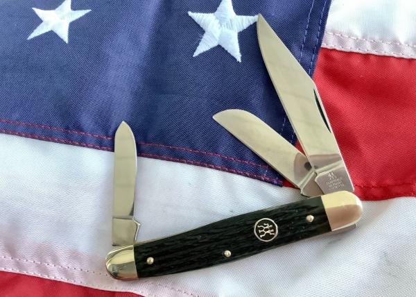 J A Henckels Stockman Pocket Knife w/ Green Bone Handles -NOS J A Henckels Stockman Pocket Knife w/ Green Bone Handles -NOS