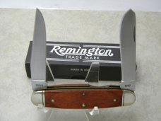 Remington USA R4468 1997 Wood Lumberjack Bullet Knife NIB