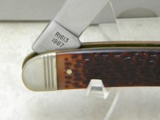 Remington UMC USA 1987 Bone R1613 "The Fisherman" Bullet Toothpick Knife in Box