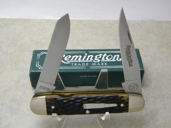 Remington UMC USA 2005 Bone R-4353B "The Maverick" Bullet  Knife NIB