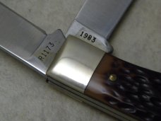 Remington UMC USA R1173 1983 Delrin Baby Bullet Knife NIB