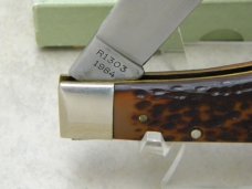 Remington Bullet 1984 R1303 Delrin Lockback Knife in Box