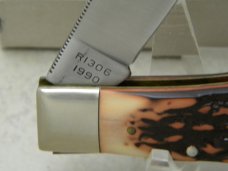 Remington USA 1990 Delrin R1306 "The Tracker" Bullet Lockback Knife in Box