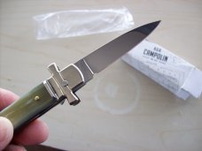 A. G. A. Campolin Dominus Lever Maltese Cross 6 Incher W/Brazilian Horn Handles  NIB