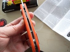 Spyderco Autonomy Automatic Knife Orange H1 Golden, Colo. U.S.A. NIB Scarce!