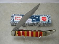 Remington UMC USA 1988 R1615 Candy Stripe Bullet Toothpick Knife NIB