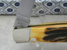 Remington USA Country Club 2009 RC6166 Stag Half Congress Knife NIB