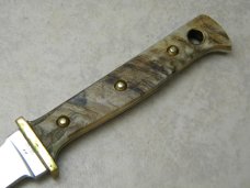 Kissing Crane Robt Klaas Solingen Germany No. 77 Horn Sheath Knife NIB