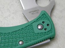 Spyderco Seki Japan Endura 4 VG-10 Green Lockback Knife NIB