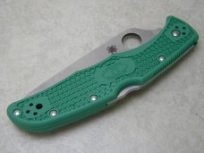 Spyderco Seki Japan Endura 4 VG-10 Green Lockback Knife NIB