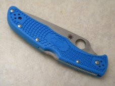 Spyderco Seki Japan Endura 4 VG-10 Blue Lockback Knife NIB