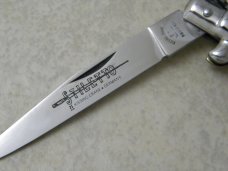 Kissing Crane KC47 Rostfrei Made in Germany Stag Medium Stiletto Knife in Box
