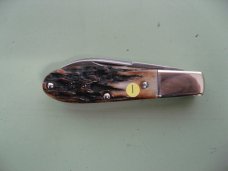 DANIELS FAMILY KNIFE BRANDS-TITUSVILLE CUTLERY-LITTLE RYBUG STAG BARLOW