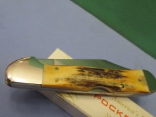 Case XX 1997 Stag Copperlock Pattern # 51549L SS