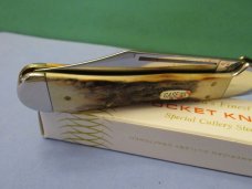 Case XX 1997 Stag Copperlock Pattern # 51549L SS