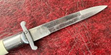 White Handle Rizzuto Estileto Milano Switchblade Knife 