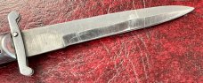 White Handle Rizzuto Estileto Milano Switchblade Knife 