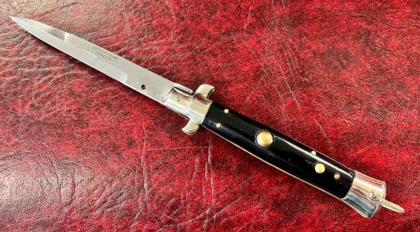 Rare Rizzuto Estileto Milano Fixed Guard Picklock Switchblade Knife Rare Rizzuto Estileto Milano Fixed Guard Picklock Switchblade Knife