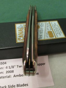 Canal Street 2008 Amber Jig Bone Trapper Item # 213504