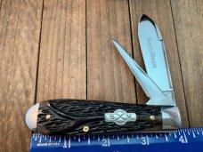 Schatt and Morgan Harness Jack Reverse Worm Groove Black Bone Daniels Select
