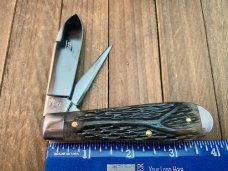 Schatt and Morgan Harness Jack Reverse Worm Groove Black Bone Daniels Select