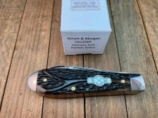 Schatt and Morgan Harness Jack Reverse Worm Groove Black Bone Daniels Select